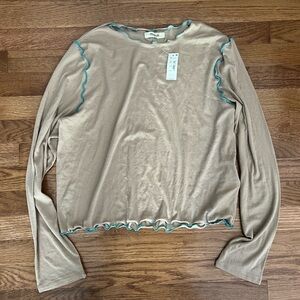 Madewell long-sleeve shirt XL NEW